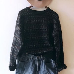 Multi-color vintage sweater